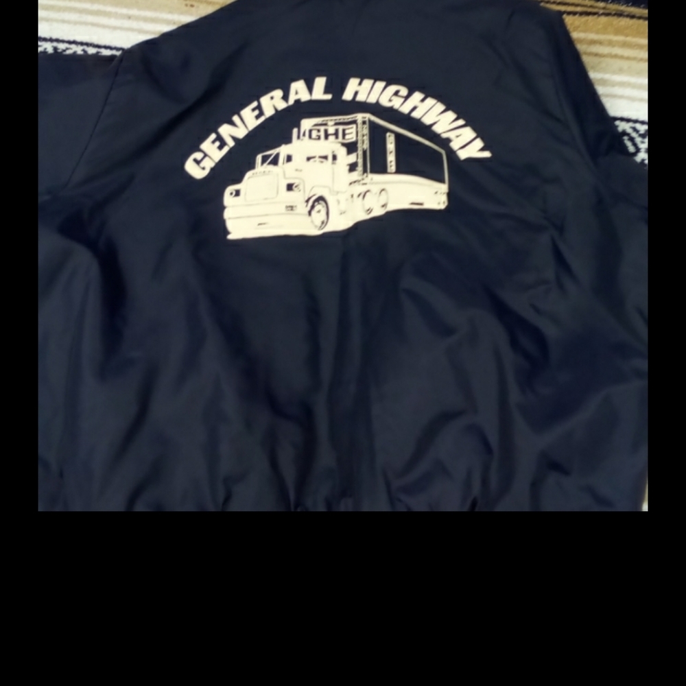 VINTAGE TRUCKER JACKET GENERAL HIGHWAY